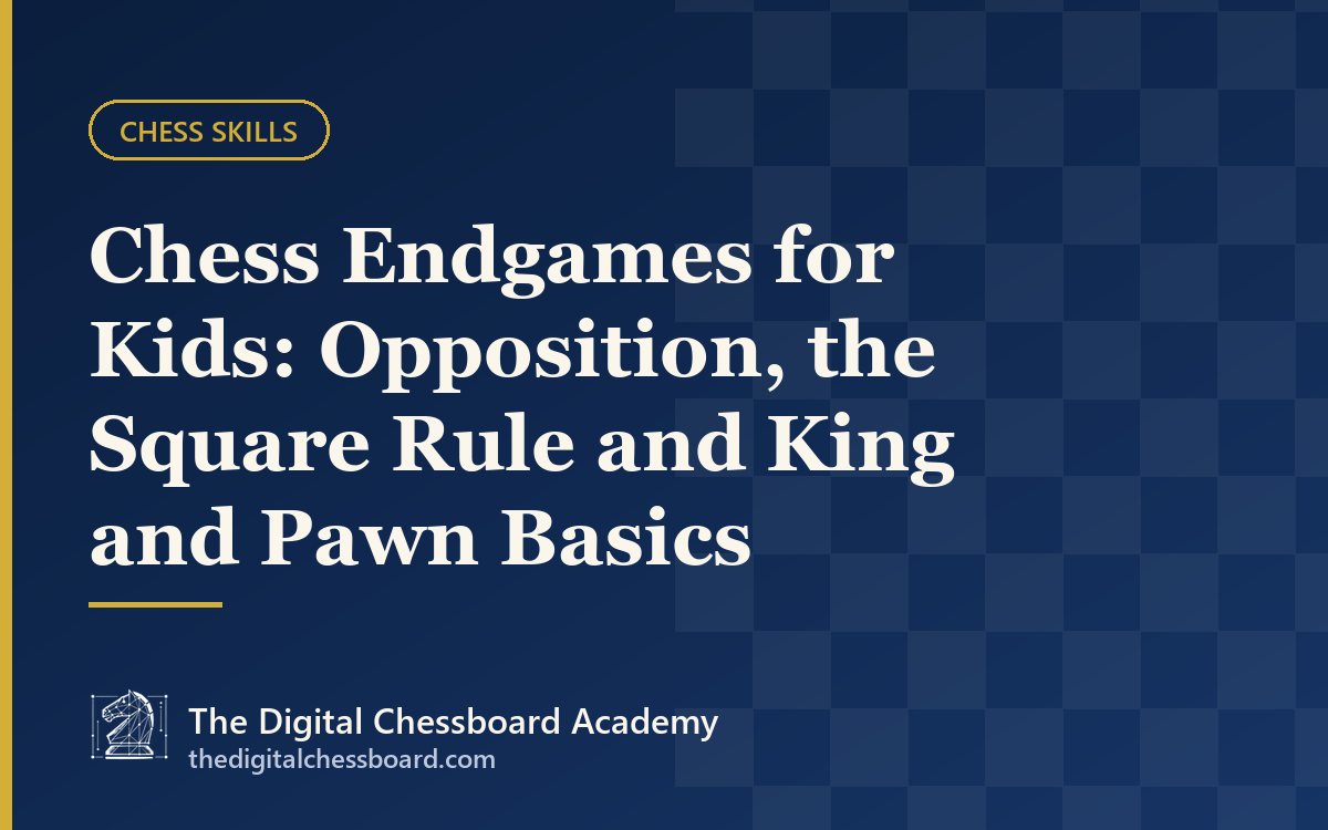 Chess endgames for kids