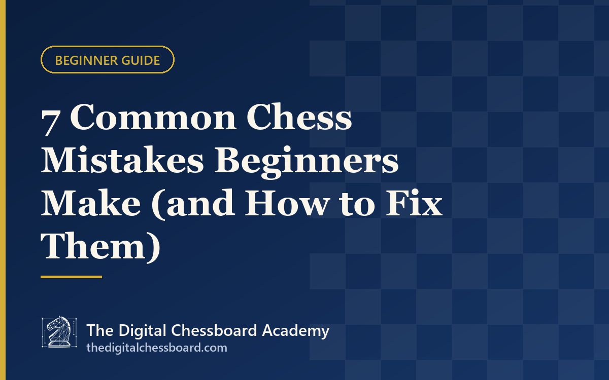 Common chess mistakes beginners make