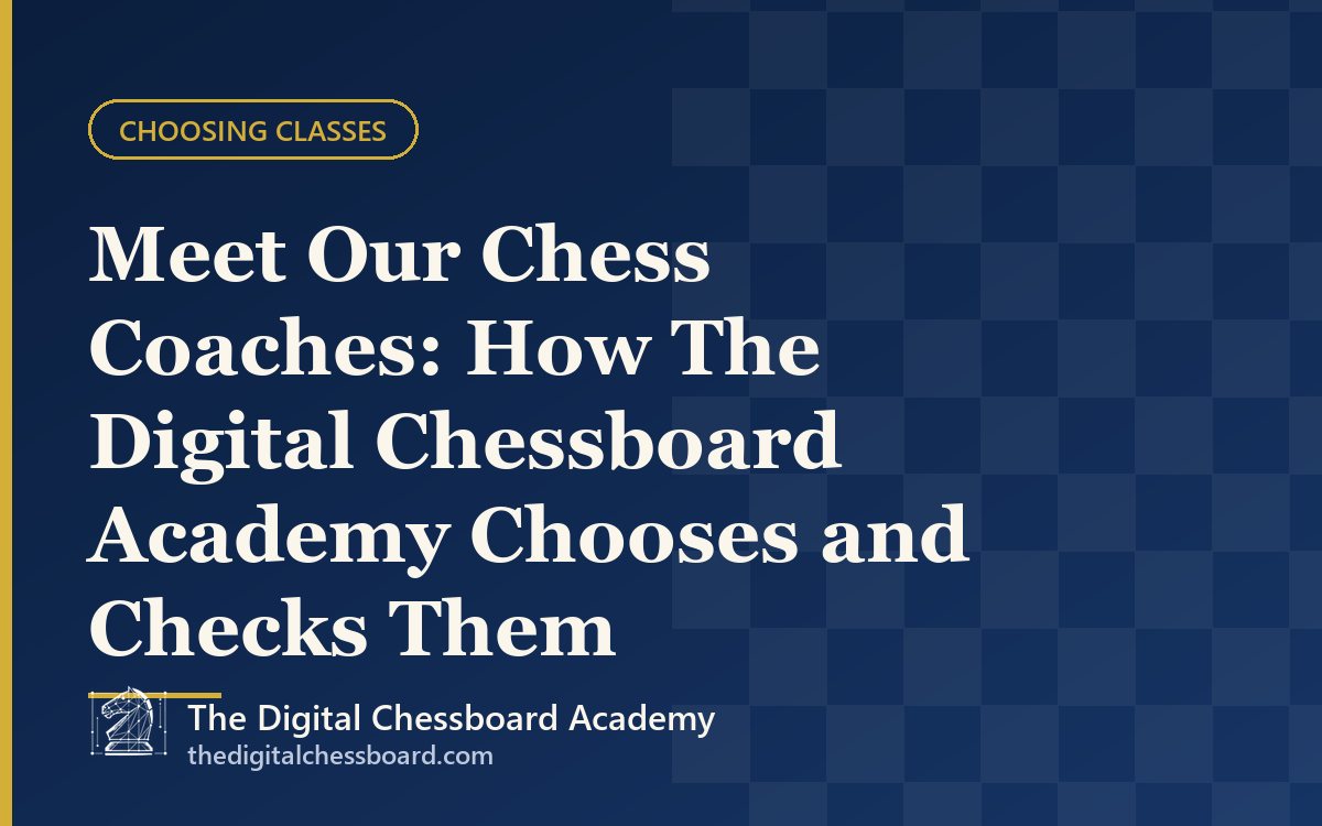 Meet our chess coaches